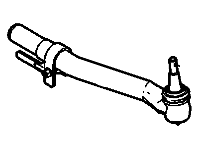 Ford 6C3Z-3A131-E End - Spindle Rod Connecting