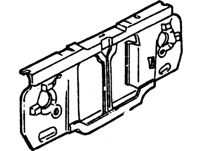 1993 Ford Explorer Radiator Support - F3TZ-16138-B