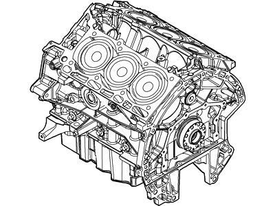 Ford 9T4Z-6009-BA Cylinder Block