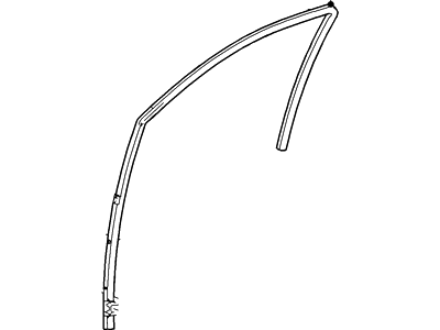 Mercury Monterey Window Run - 3F2Z-1621547-AA