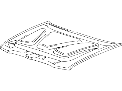 Ford XL7Z-16612-AA Hood Assembly