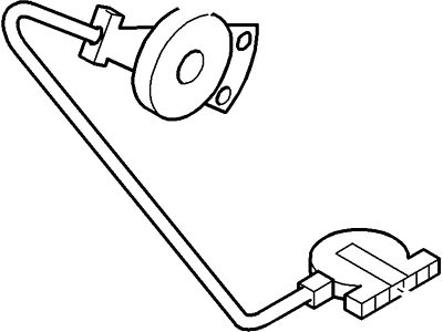 Ford F4ZZ-19988-B Cable Assembly - Control