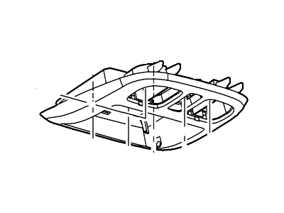 Ford 9H6Z-54519A70-BB Console Assembly - Overhead