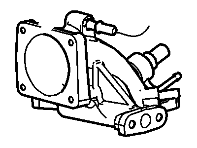 Ford 3L3Z-9A589-DA Spacer - Throttle Body