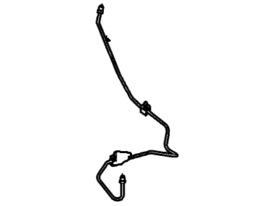 Lincoln Zephyr Brake Line - 6E5Z-2264-A