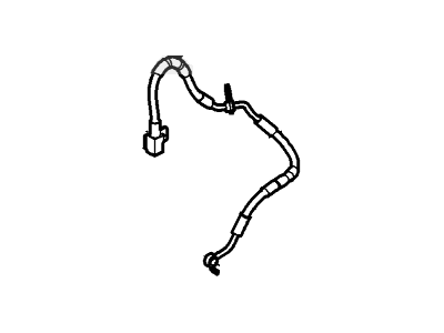 Lincoln Zephyr Brake Line - 6E5Z-2078-BA