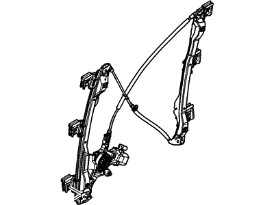 Ford 8S4Z-5423394-AA Motor Assembly - Window Operating