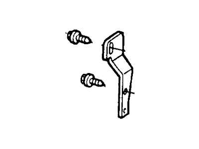 FO9Z19732A Ford Bracket Auto Drain Illustration 1 of 1