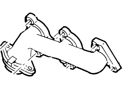 2001 Ford Ranger Exhaust Manifold - F87Z-9430-CA