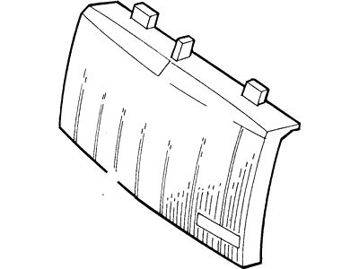 1993 Lincoln Town Car Grille - F3VY8200C