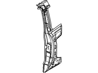 Ford YS4Z-6124384-AA Reinforcement - "B" Pillar