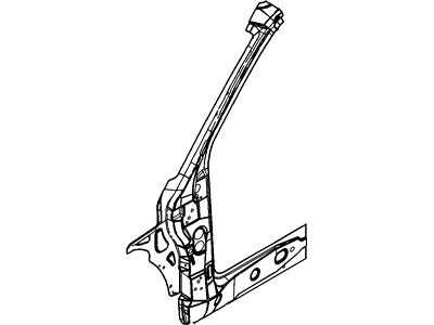 Ford YS4Z-61025A00-AA Reinforcement - "A" Pillar