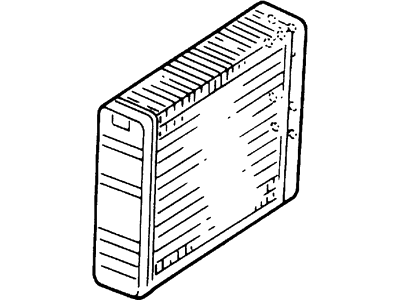 2002 Mercury Villager Heater Core - XF5Z-18476-AA