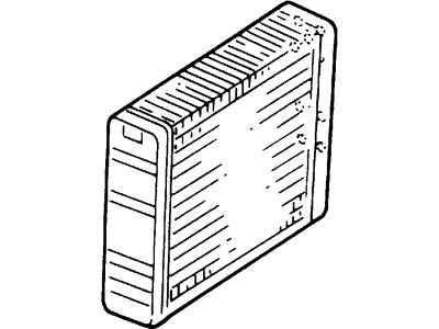 Ford XF5Z-18476-AA Core Assembly - Heater