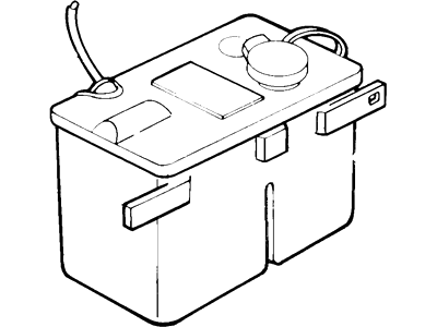 Lincoln Mark VII Washer Reservoir - E4SZ-17618-B