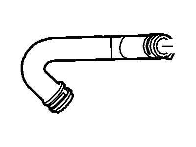 Ford XW4Z-18472-GA Hose - Heater Water