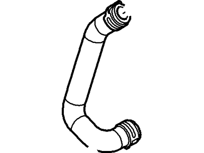 2001 Lincoln LS Cooling Hose - XW4Z-18472-EA
