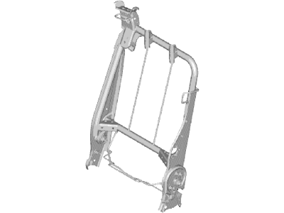 Ford BK3Z-99613A38-G Frame And Spring - Front Seat