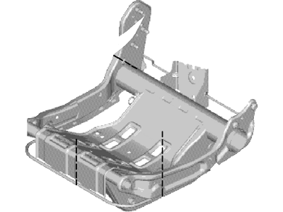 Ford EK4Z-9963160-E Frame And Spring - Rear Seat Cushion