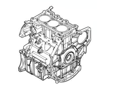 Ford CM5Z-6009-B Cylinder Assembly - Short Block