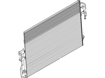 Ford 8L8Z-19712-H Condenser Assembly