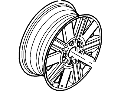 Mercury Mariner Spare Wheel - 6E6Z-1007-A