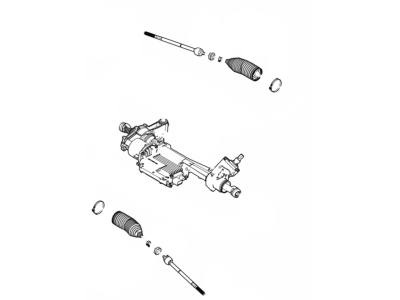 Ford DR3Z-3504-CRM Gear Assembly - Steering