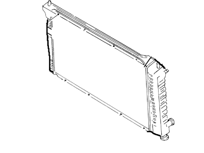 2000 Mercury Villager Radiator - XF5Z-8005-AA