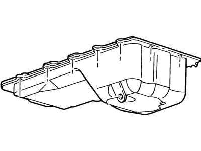 Mercury Oil Pan - XL3Z-6675-AA