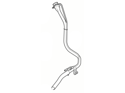 Ford Taurus Fuel Filler Neck - 4F1Z-9034-EA