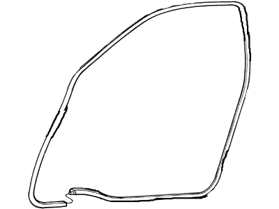 1990 Mercury Cougar Door Seal - FOSZ-6320708-C