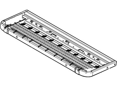 Ford 8C2Z-1663160-F Frame And Spring - Rear Seat Cushion