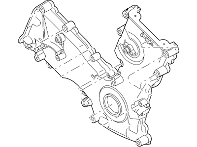 2002 Ford Mustang Timing Cover - 2R3Z-6019-BA