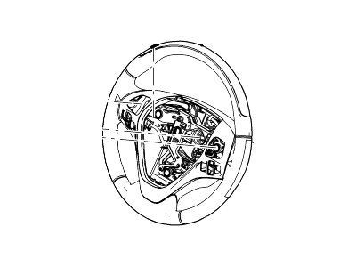 Lincoln MKX Steering Wheel - DA1Z-3600-HA