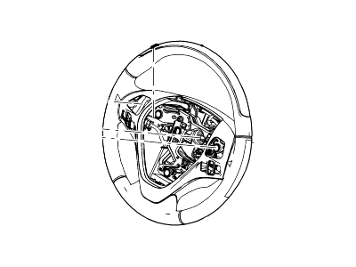 Ford DA1Z-3600-EB Steering Wheel Assembly