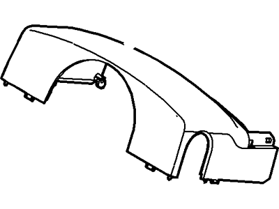 Lincoln MKX Steering Column Cover - BT4Z-3530-AD