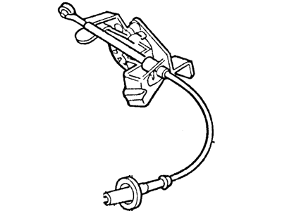 1990 Mercury Grand Marquis Shift Cable - FOVY-7E395-A