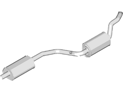 Ford C-Max Exhaust Pipe - DM5Z-5A212-A