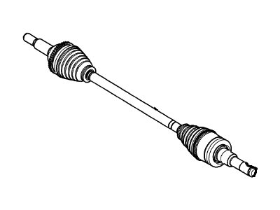 Ford 8L8Z-4K139-A Shaft Assembly - Rear Axle