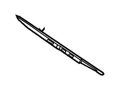 2002 Mercury Mountaineer Windshield Wiper - 6U2Z-17V528-AA