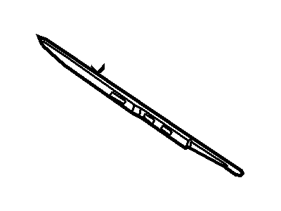 Lincoln Aviator Wiper Blade - 6U2Z-17V528-AA