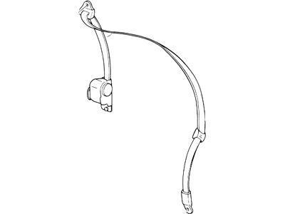 Ford F-250 Seat Belt - XL3Z-15611B08-AAB