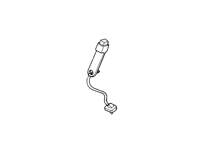 Ford F-250 Seat Belt - XL3Z-1561202-BAC