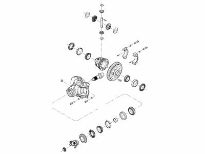 2019 Ford F53 Stripped Chassis Differential - GU9Z-4200-C