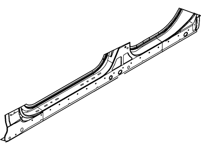 Ford XW4Z-5410121-BA Member Assy - Floor Side