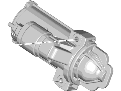 Ford BK3Z-11002-C Starter Motor Assembly