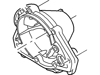 Ford XW4Z-7A039-AA Transmission Extension Housing