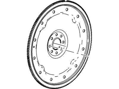 Ford 4C3Z-6375-AA Flywheel Assembly