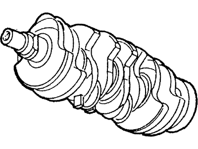 Ford F7CZ-6303-AA Crankshaft Assembly