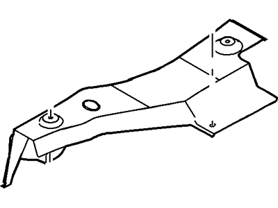 Ford Focus Exhaust Heat Shield - 3S4Z-7411434-AA